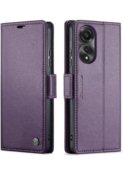 Oppo A78 4g Cüzdan Kılıf Anti Dolandırıcılık Darbeye Vaka Kartı Için Caseme Durumda (Yurt Dışından)