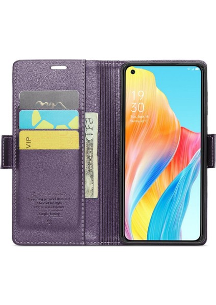 Oppo A78 4g Cüzdan Kılıf Anti Dolandırıcılık Darbeye Vaka Kartı Için Caseme Durumda (Yurt Dışından) indirimleri