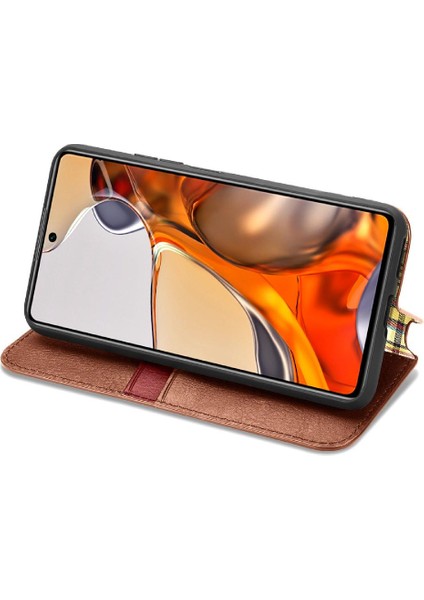 Xıaomı 11T Pro Moda Tasarım Kapak Çevirin Cüzdan Fonksiyonu Deri (Yurt Dışından) fırsatları