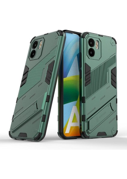 Xiaomi Redmi A1 Sağlam Askeri Koruyucu Kapak Kickstand Için Kılıf (Yurt Dışından)