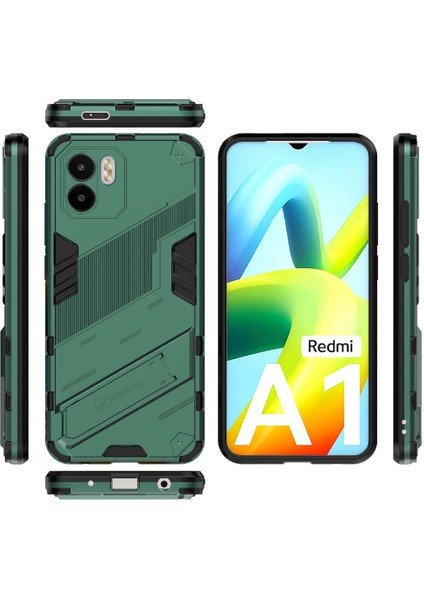 Xiaomi Redmi A1 Sağlam Askeri Koruyucu Kapak Kickstand Için Kılıf (Yurt Dışından) fiyatları