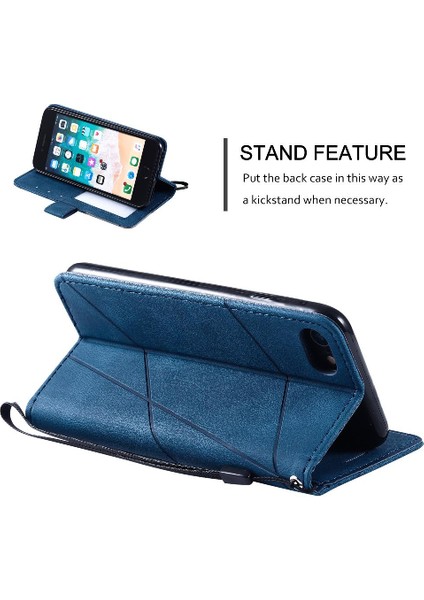 IPhone Se 2020/SE 2022 Manyetik Darbeye Dayanıklı Kart Tutucu Kickstand (Yurt Dışından) modelleri