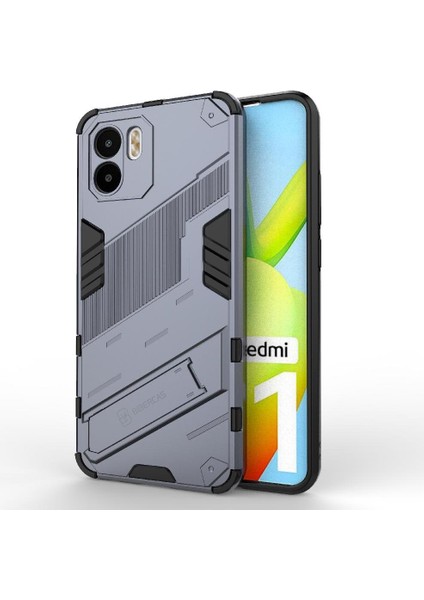 Xiaomi Redmi A1 Sağlam Askeri Koruyucu Kapak Kickstand Için Kılıf (Yurt Dışından)