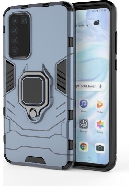 Huawei P40 Askeri Damla Koruma Kickstand Darbeye Kapak (Yurt Dışından) fiyatları