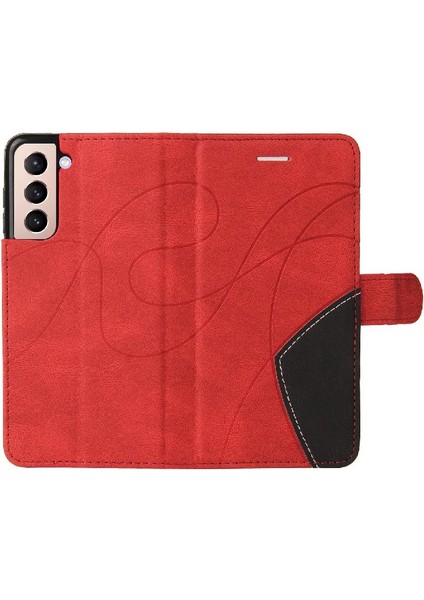 Samsung Galaxy S21 Artı Kickstand Koruyucu Pu Deri Flip Case (Yurt Dışından) fırsatları