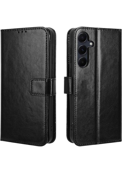 Samsung Galaxy Case 5g Cüzdan Manyetik Kart Tutucu Kapak Çevirin (Yurt Dışından)