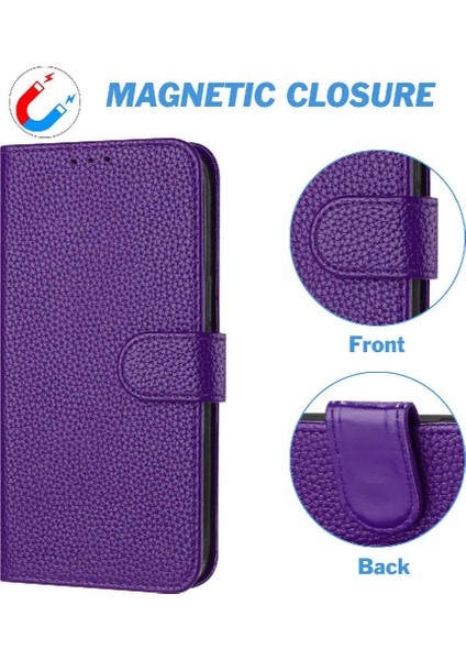 Telefon Kılıfı Için Xiaomi Redmi Not 10 Pro Max Kart Yuvaları Tutucu Flip Folio (Yurt Dışından)