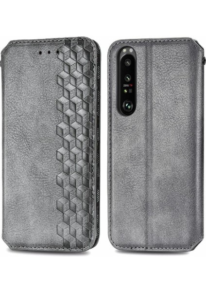 Sony Xperia 1 Iıı Cüzdan Fonksiyonu Için Kılıf Kapak Çevirin Zarif Iş (Yurt Dışından)