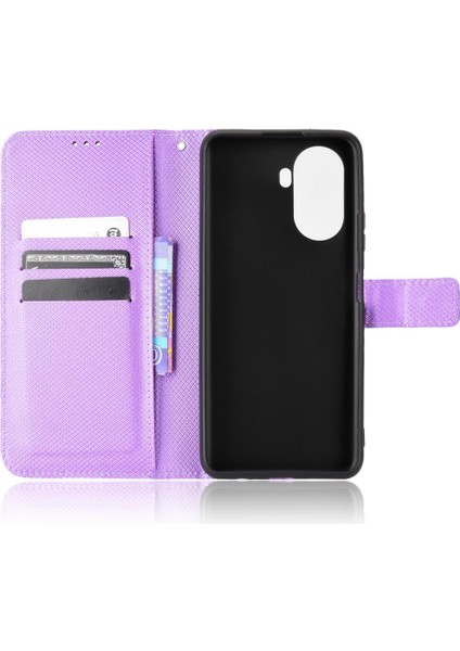 Huawei Nova Y70/Y70 Artı Kapak Manyetik Cüzdan Kickstand Kart (Yurt Dışından) modelleri
