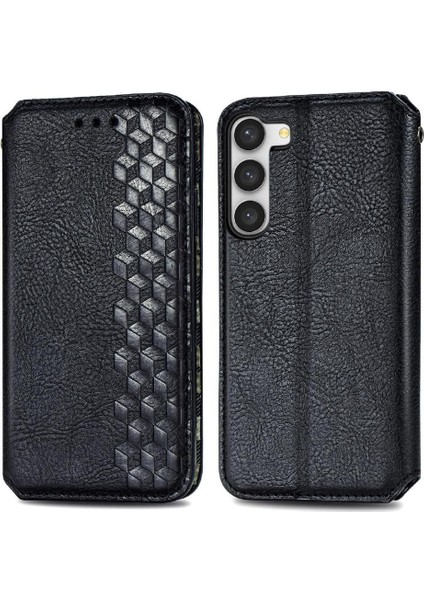 Samsung Galaxy S23 Kılıf Için Kılıf Moda Tasarımı Zarif Flip (Yurt Dışından)
