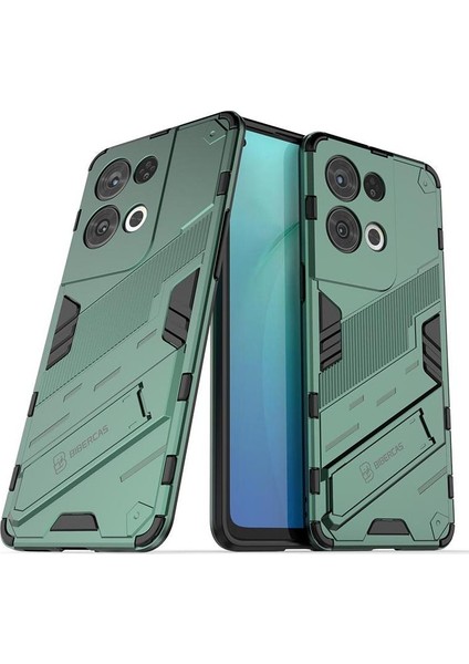 Oppo Oppo 8 Pro 5g Koruyucu Kapak Için Kılıf Kickstand Sağlam Askeri (Yurt Dışından)