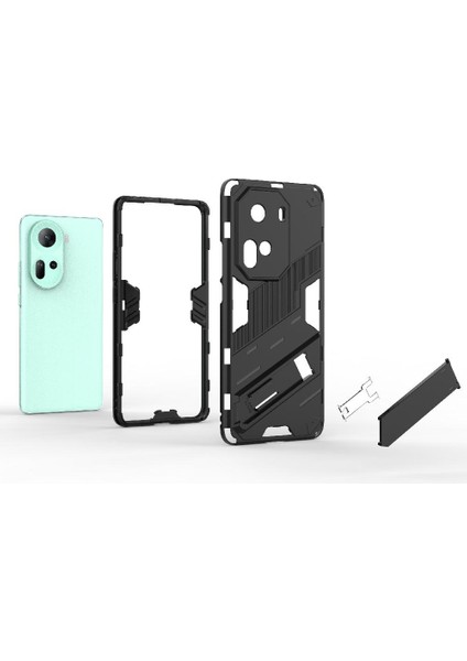 Oppo Oppo 11 5g Kickstand Koruyucu Kapak Için Kılıf Sağlam Askeri (Yurt Dışından) indirimleri
