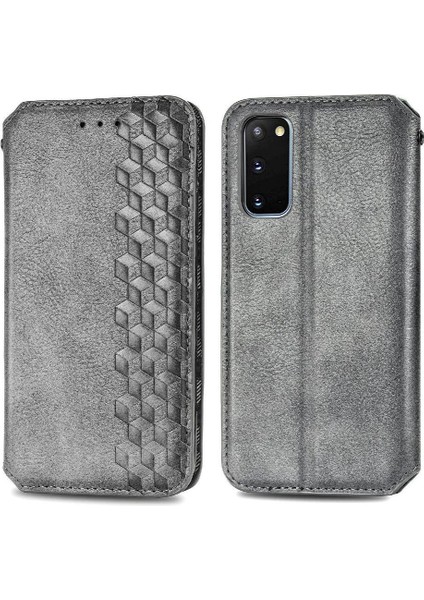 Samsung Galaxy S20 Zarif Iş Cüzdan Fonksiyonu Moda (Yurt Dışından)