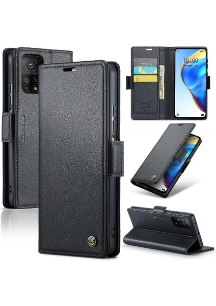 Xiaomi 10T/10T Pro Kickstand Darbeye Dayanıklı Durumda Anti Dolandırıcılık (Yurt Dışından)