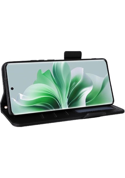 Oppo Oppo 11 Pro 5g Için Kılıf Cüzdan Yan Toka Kart Yuvaları Tutucu Manyetik (Yurt Dışından)