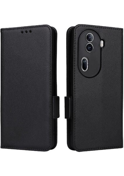Oppo Oppo 11 Pro 5g Için Kılıf Cüzdan Yan Toka Kart Yuvaları Tutucu Manyetik (Yurt Dışından)