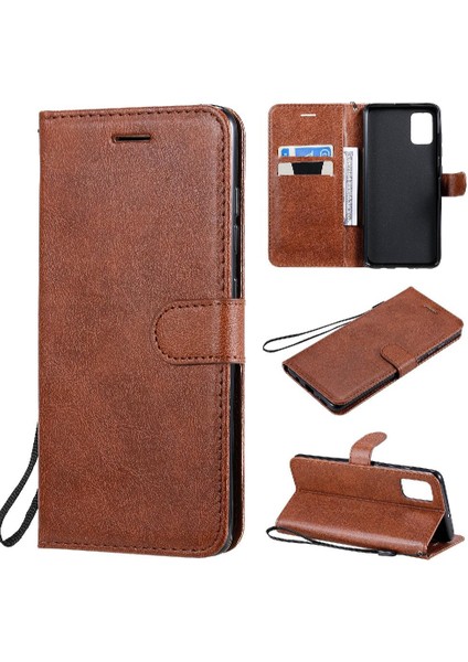Samsung Galaxy A51 5g Yüksek Kalite Deri Iş Cüzdan Için Flip Case (Yurt Dışından)