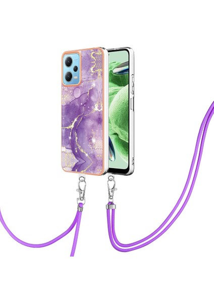 Xiaomi Redmi Için Not 12 5g Tampon Anti-Çizik Yumuşak Mermer Crossbody (Yurt Dışından) modelleri
