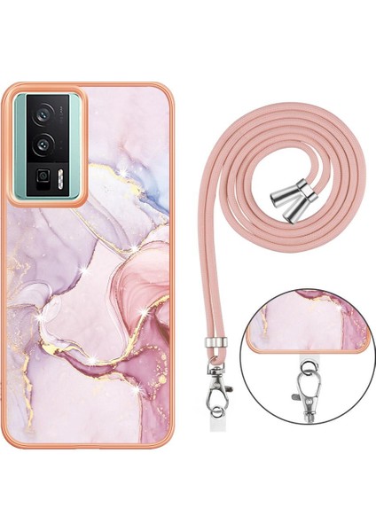 Xiaomi Poco F5 Pro 5g Mermer Tampon Anti-Scratch Yumuşak Crossbody (Yurt Dışından) indirimleri