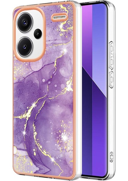 Xiaomi Redmi Için Not 13 Pro Artı 5g Yumuşak Tampon Mermer Desen Ince (Yurt Dışından)