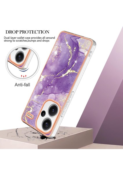 Xiaomi Redmi Için Not 13 Pro Artı 5g Yumuşak Tampon Mermer Desen Ince (Yurt Dışından) modelleri