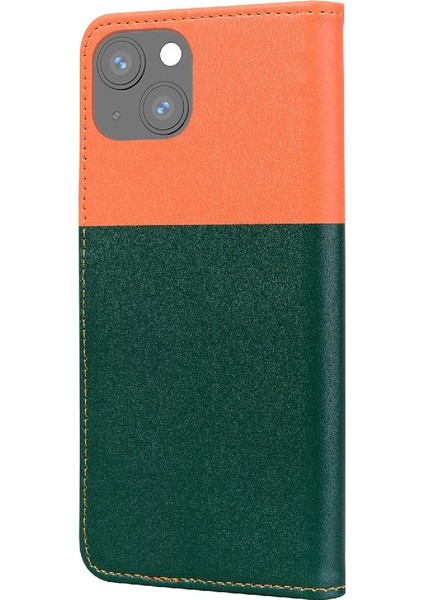 Iphone 13 Için Kılıf Mini Deri Kılıf Darbeye Basit Iş Çevirme (Yurt Dışından)