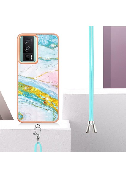 Xiaomi Poco F5 Pro 5g Mermer Tampon Anti-Scratch Yumuşak Crossbody (Yurt Dışından) indirimleri