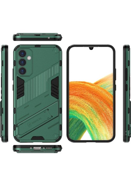 Samsung Galaxy A34 5g Kickstand Sağlam Askeri Koruyucu Kapak (Yurt Dışından) fırsatları