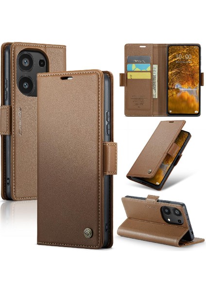 Xiaomi Redmi Not 13 Için Caseme Durumda Pro 4g Kart Yuvası Kickstand Anti Durumda (Yurt Dışından)