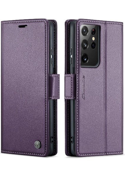 Samsung Galaxy S21 Ultra Kickstand Cüzdan Kılıf Darbeye Dayanıklı (Yurt Dışından) indirimleri