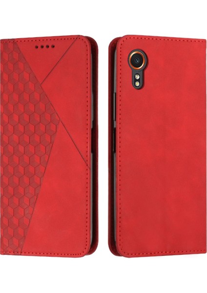 Samsung Galaxy x Için Kılıf Kapak 7 Yan Toka Pu Deri Darbeye Çevir (Yurt Dışından)