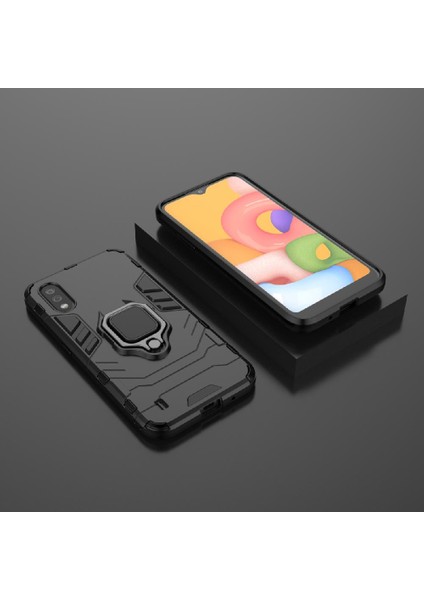 Samsung Galaxy A01 Askeri Damla Koruma Kickstand Halka Kapak (Yurt Dışından) indirimleri