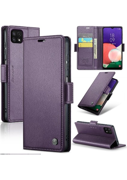 Samsung Galaxy F42 5G/A22S Kart Yuvası Anti Dolandırıcılık Kickstand Için Caseme Durumda (Yurt Dışından)