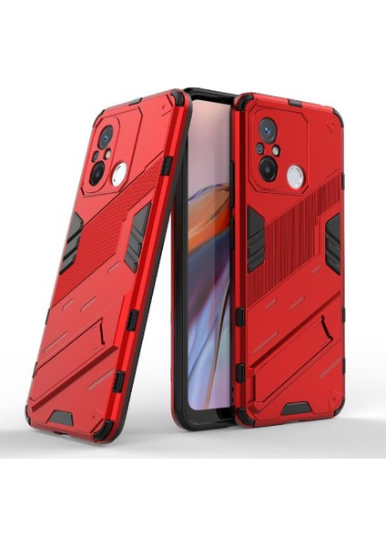 Xiaomi Redmi 12C Sağlam Askeri Koruyucu Kapak Kickstand Için Kılıf (Yurt Dışından)