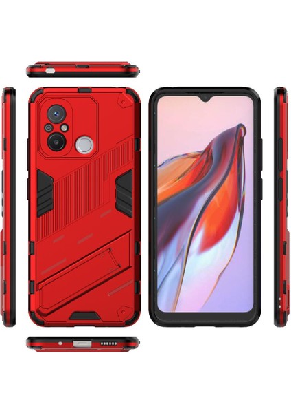 Xiaomi Redmi 12C Sağlam Askeri Koruyucu Kapak Kickstand Için Kılıf (Yurt Dışından) fiyatları