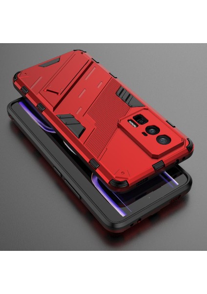Xiaomi Poco F5 Pro Koruyucu Kapak Için Kılıf Sağlam Askeri Kickstand (Yurt Dışından) modelleri