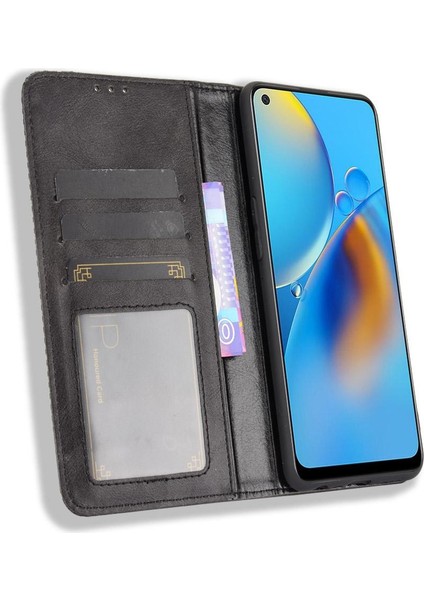 Oppo A74 4g Manyetik Kapatma Cüzdan Pu Deri Için Kılıf (Yurt Dışından) fırsatları