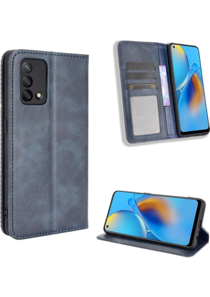 Oppo A74 4g Manyetik Kapatma Cüzdan Pu Deri Için Kılıf (Yurt Dışından) modelleri