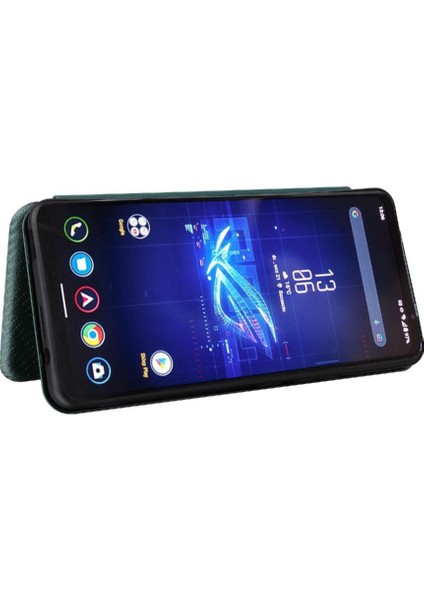 Kart Tutucu Kickstand ile Asus Rog Telefon 8 Tam Koruma Için Kılıf (Yurt Dışından)