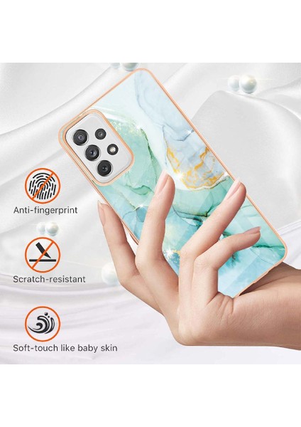 Samsung Galaxy A72 5g Mermer Desen Koruma Yumuşak Tampon Ince (Yurt Dışından) modelleri