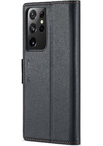 Samsung Galaxy S21 Ultra Kickstand Cüzdan Kılıf Darbeye Dayanıklı (Yurt Dışından) fiyatları