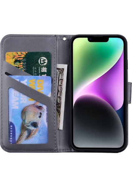 IPhone 14 Için Flip Case Basit Iş Darbeye Cüzdan Kapak Çevirin (Yurt Dışından) indirimleri