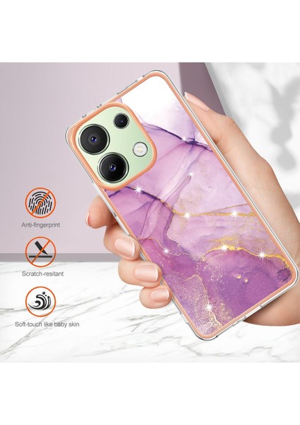 Xiaomi Redmi Için Not 13 4g Mermer Desen Yumuşak Tampon Koruma Tpu (Yurt Dışından) fırsatları