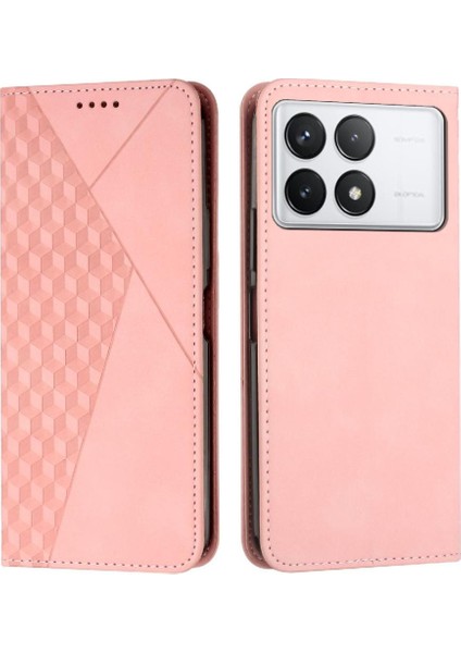 Xiaomi Poco X6 Pro Kart Ekleme Pu Deri Tam Koruma Için Kılıf (Yurt Dışından)