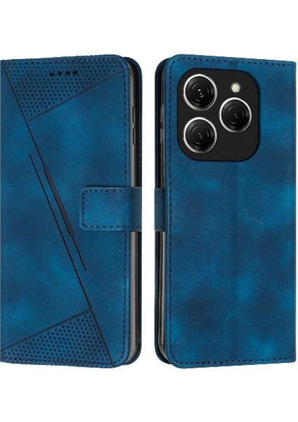 Tecno Spark 20 Pro Için Kılıf Darbeye Kapak Kapak Yan Toka Kartı Tam (Yurt Dışından)