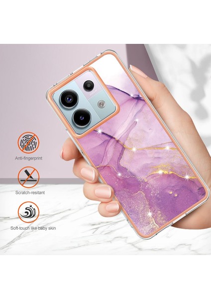 Xiaomi Redmi Için Not 13 Pro 5g Yumuşak Tampon Mermer Desen Ince Tpu (Yurt Dışından) fırsatları