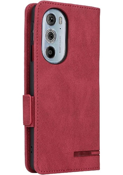 Motorola Moto Kenar 30PRO Için Kılıf Kart Tutucu Kickstand Tam Folio (Yurt Dışından)