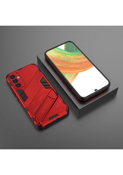 Samsung Galaxy A34 5g Kickstand Sağlam Askeri Koruyucu Kapak (Yurt Dışından) fırsatları