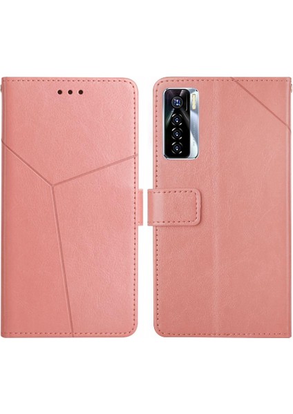 Tecno Camon 17 Pro Telefon Kılıfı Için Kılıf Darbeye Dayanıklı Tpu Kabuk Deri Cüzdan (Yurt Dışından)