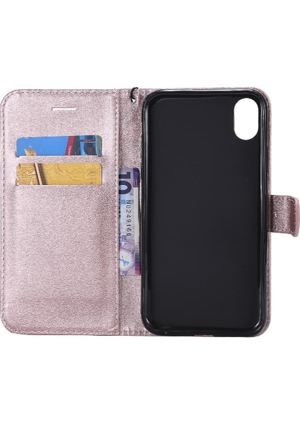 Iphone Xr Iş Cüzdan Telefon Kılıfı Için Flip Case Yüksek Kalite Deri (Yurt Dışından) modelleri